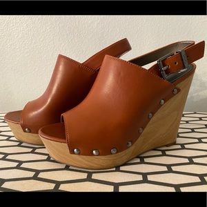 Sam Edelman Size 7.5 Clara Wedge LIKE NEW